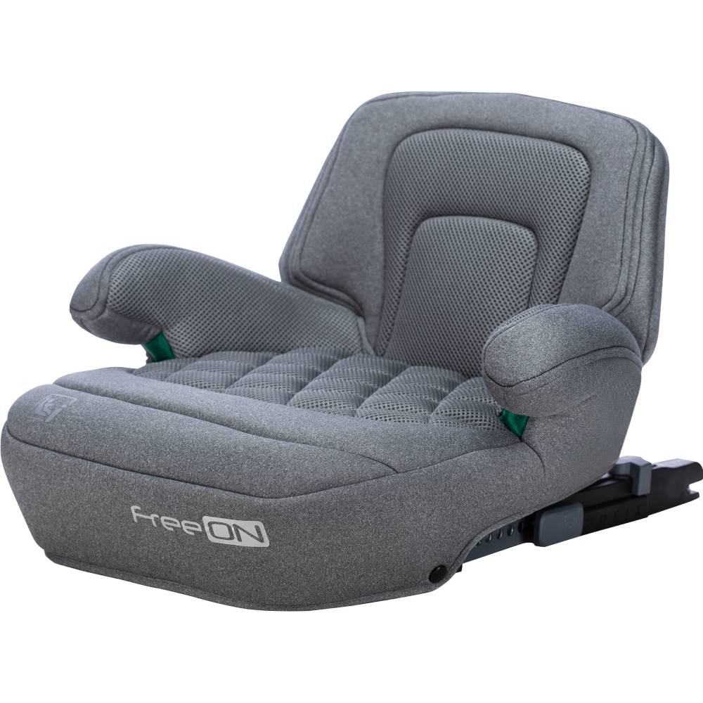 Бустер FREEON Cosmo Plus Grey (48730) Крепление в машине система жесткого крепления (Isofix)