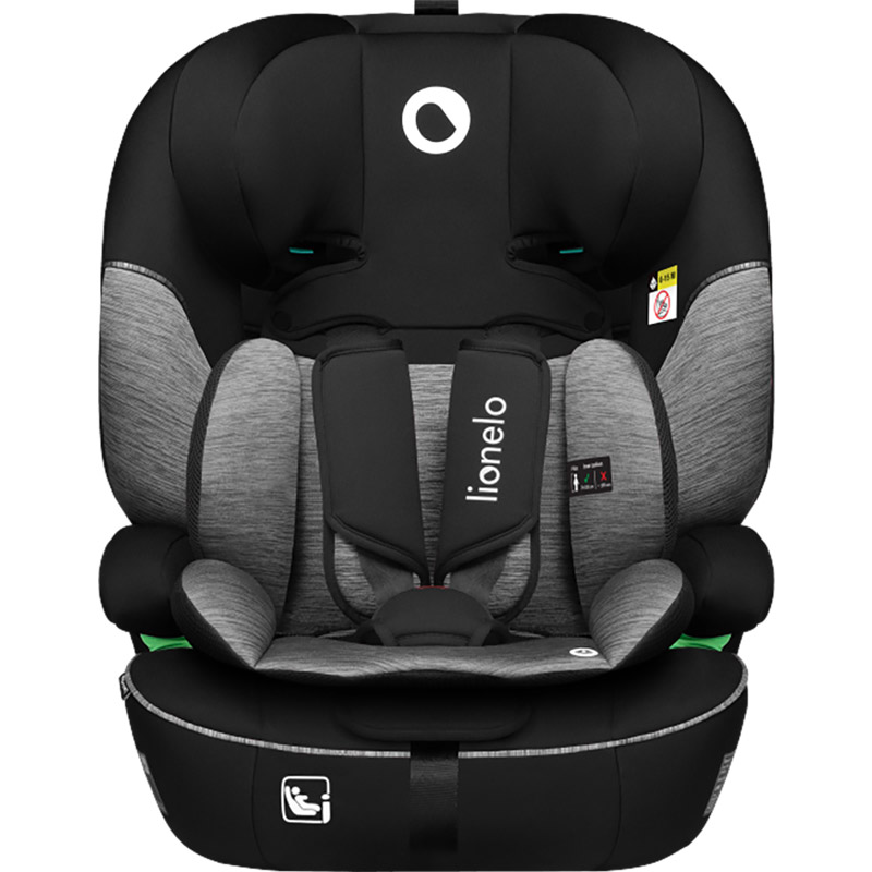 Автокресло Lionelo Levi I-Size Black Grey (5903771706216)