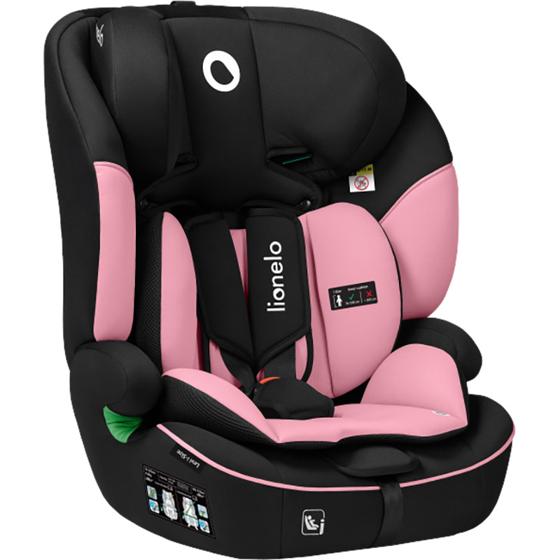 Автокрісло Lionelo Levi I-Size Pink Baby (5903771706223) Вік від 3 до 12 років