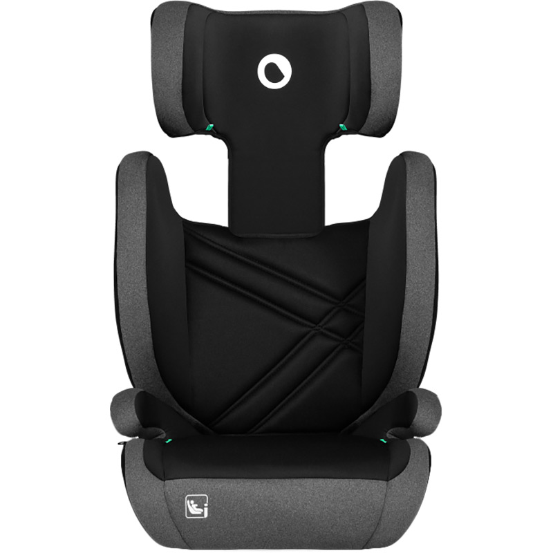 Автокресло LIONELO Hugo i-Size Black Grey (LO-HUGO I-SIZE BLACK GREY) Установка в салоне по ходу движения