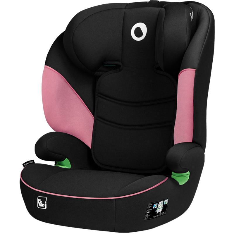 Автокрісло LIONELO Lars i-Size Pink Baby (LO-LARS I-SIZE PINK BABY) Вік від 2 до 12 років