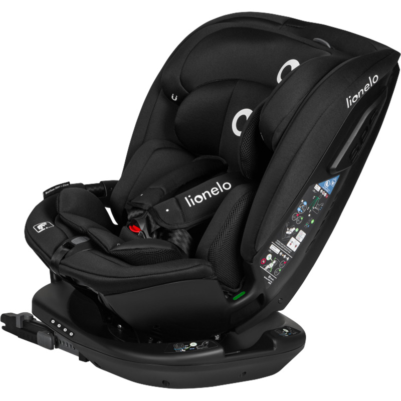 Автокрісло Lionelo Bastiaan RWF i-Size Black (5903771705110) Вік с рождения до 12 лет