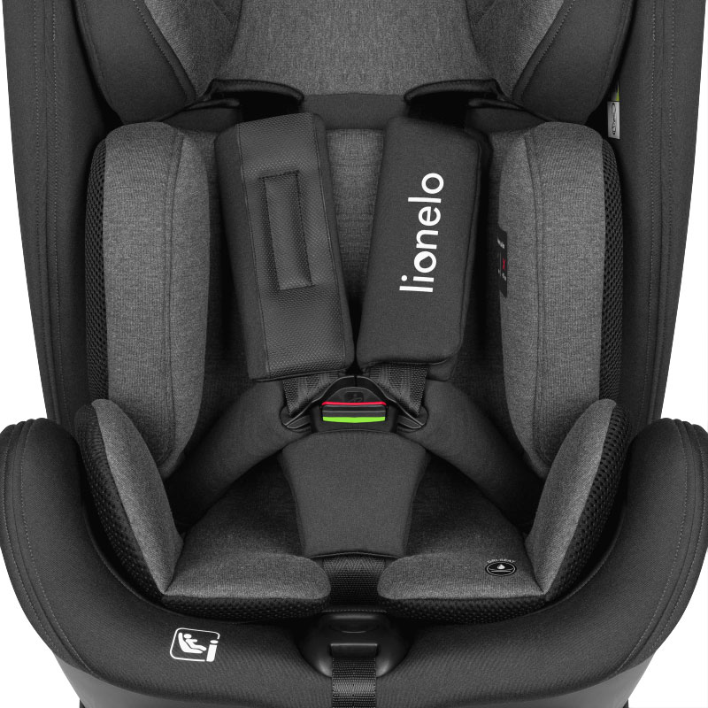 Зовнішній вигляд Автокрісло Lionelo Harper I-Size Black Carbon (5903771709125)