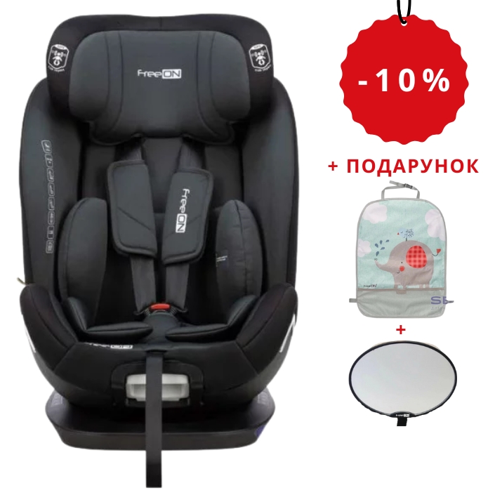Автокрісло FREEON GALLANT PRO Black (81859) Ремені крісла 5-ти точкові