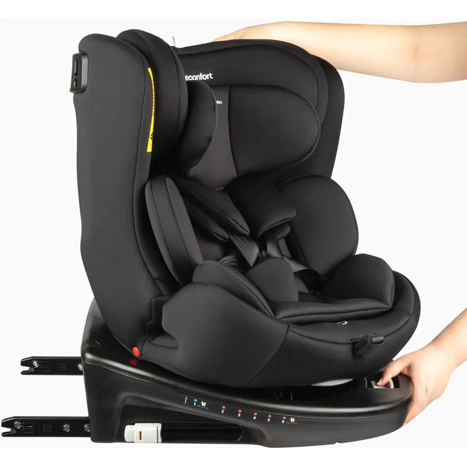 Автокрісло BEBE CONFORT EVOLVEFIX i-Size Black Mist (8106460210) Установка в салоні універсальне