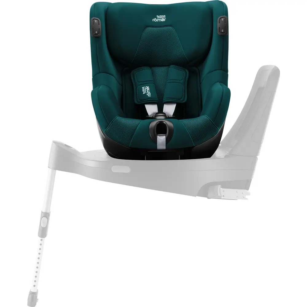 Автокресло BRITAX-ROMER DUALFIX iSENSE Atlantic Green (2000035110) Установка в салоне универсальное