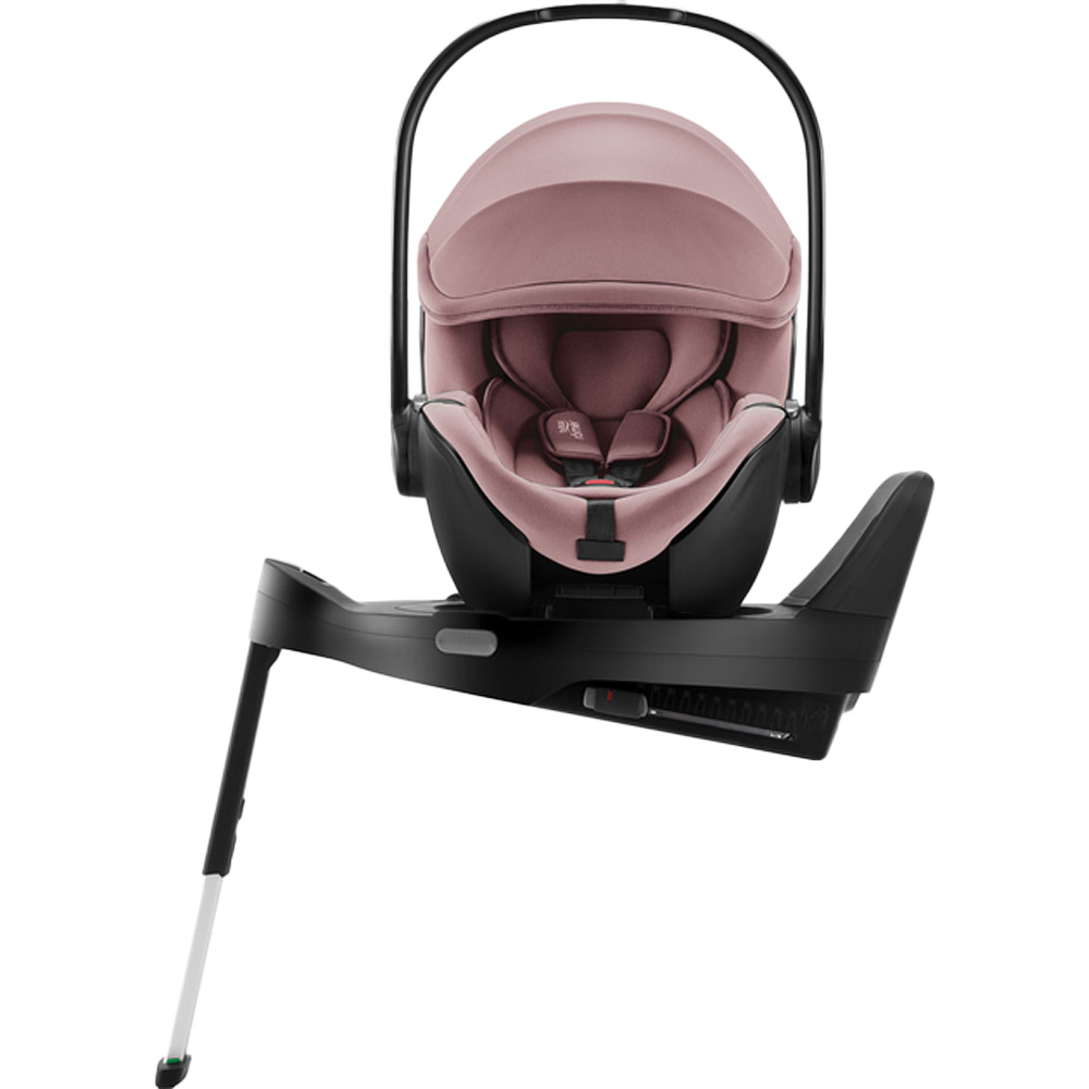 Автокресло BRITAX-ROMER BABY-SAFE PRO Dusty Rose (2000040139) Крепление в машине только ремень автомобиля