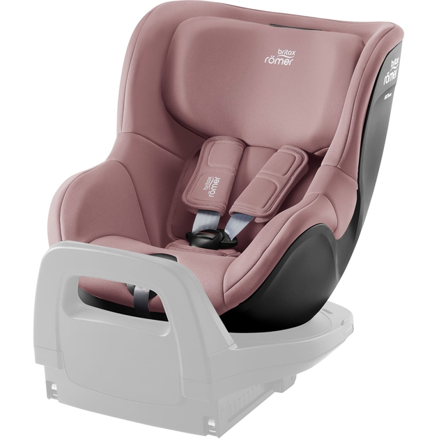 Автокресло BRITAX-ROMER DUALFIX 5Z Dusty Rose (2000039704) Ремни кресла 5-ти точечные