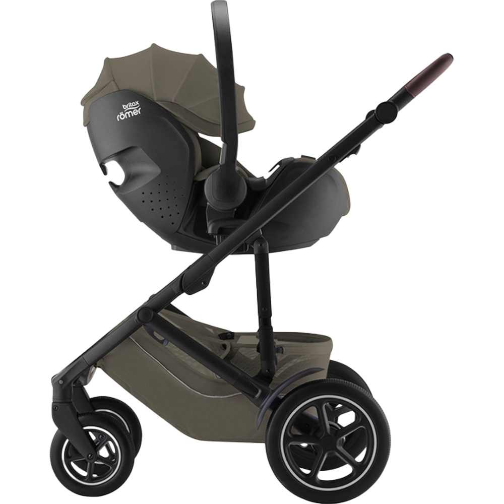 Автокрісло BRITAX-ROMER BABY-SAFE PRO Urban Olive (2000039637) Кріплення в машині тільки ремінь автомобіля