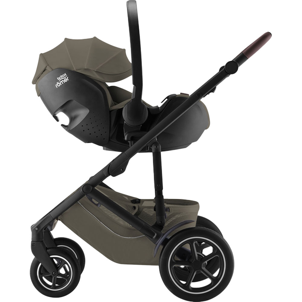 Автокресло BRITAX-ROMER BABY-SAFE PRO Urban Olive (2000039637) Установка в салоне против хода движения