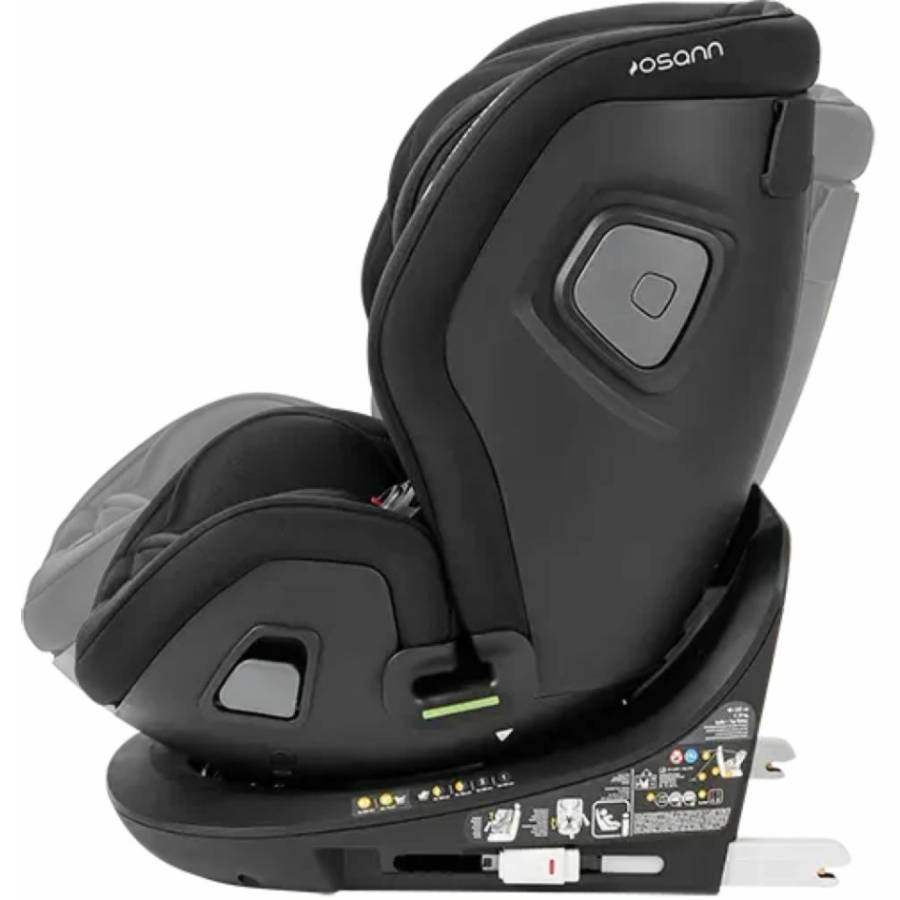 Зовнішній вигляд Автокрісло Osann Flame360 i-Size All Black (108-281-243)