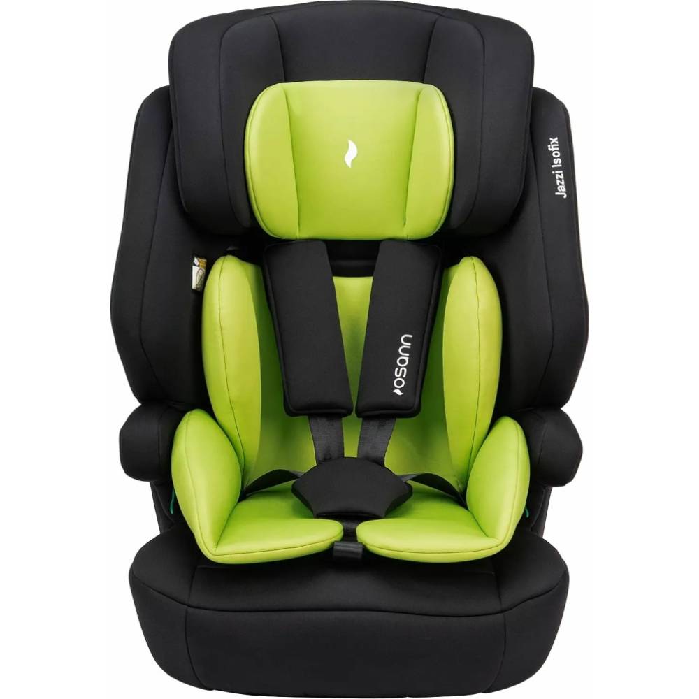 Автокресло Osann Jazzi Isofix i-Size Nero+Lime (ecp102-287-04) Ремни кресла 5-ти точечные