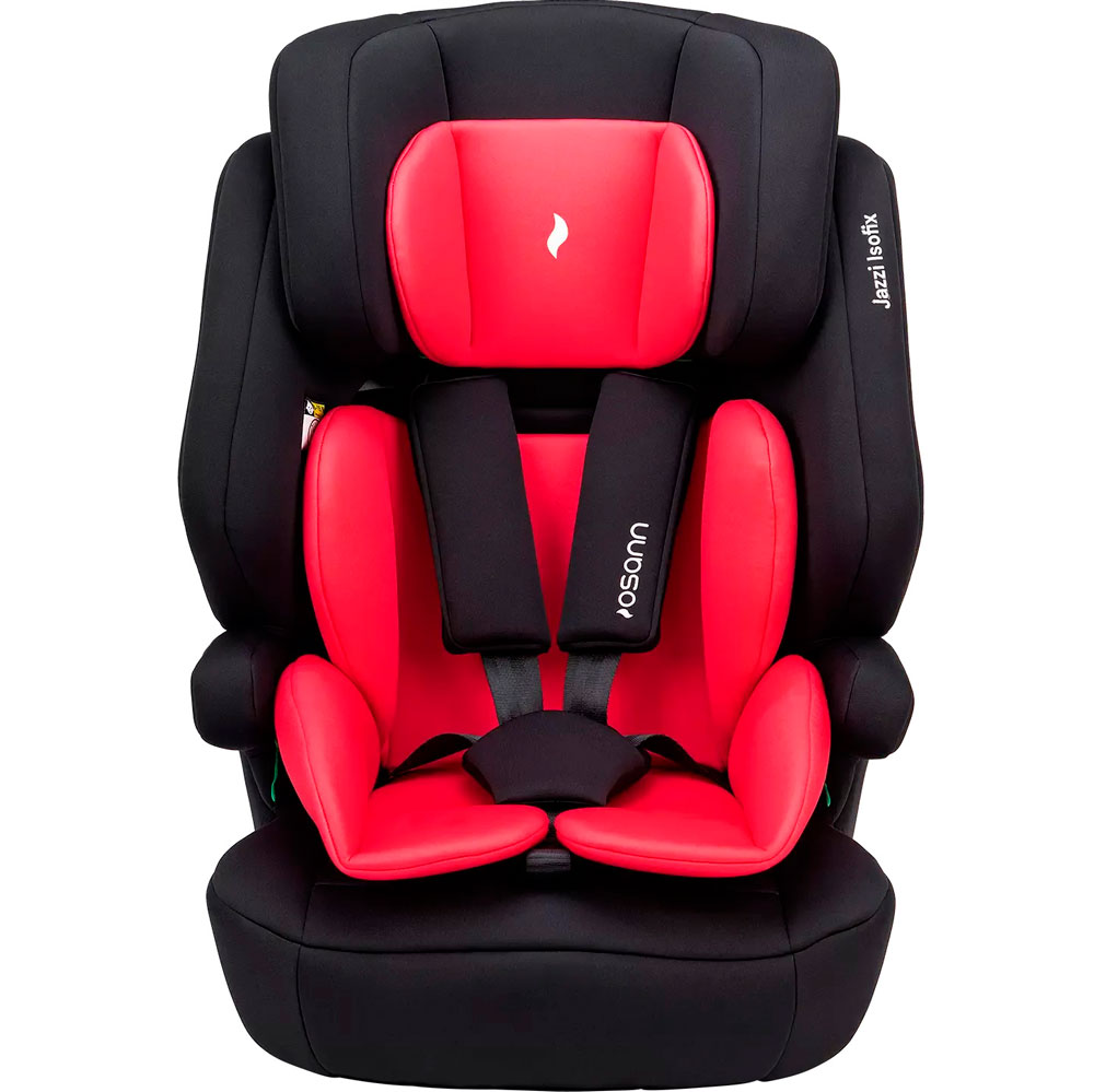 Автокресло OSANN Jazzi Isofix i-Size Nero+Coral (ecp102-287-19) Ремни кресла 5-ти точечные