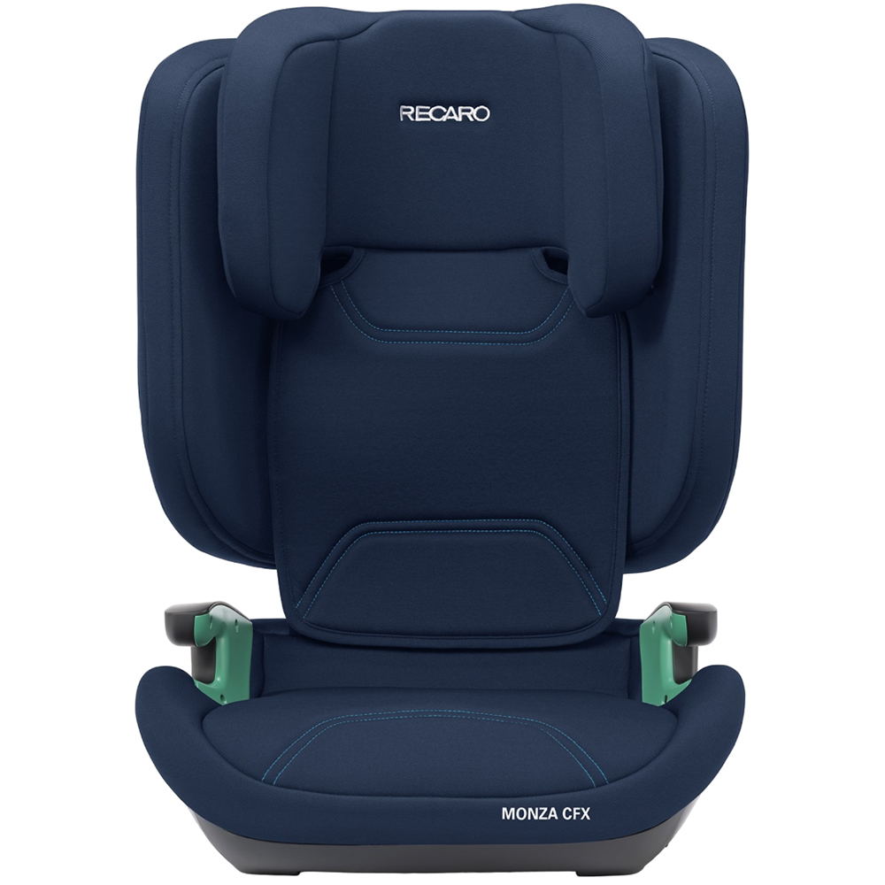 Автокресло RECARO Monza CFX Misano Blue (89320590050) Установка в салоне по ходу движения