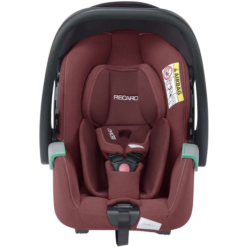 Автокресло RECARO AVAN Iron Red (89030660050) Ремни кресла 3-х точечные