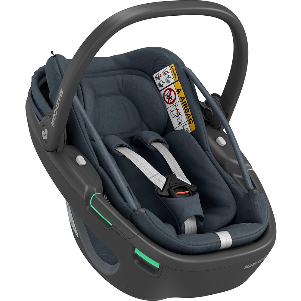 Автокресло MAXI-COSI Coral 360 Essential Graphite (8559750111) Ремни кресла 3-х точечные