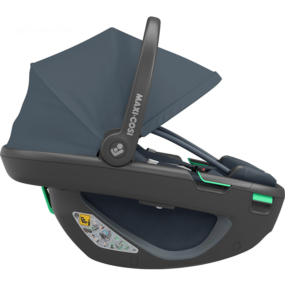 Автокресло MAXI-COSI Coral 360 Essential Graphite (8559750111) Установка в салоне против хода движения