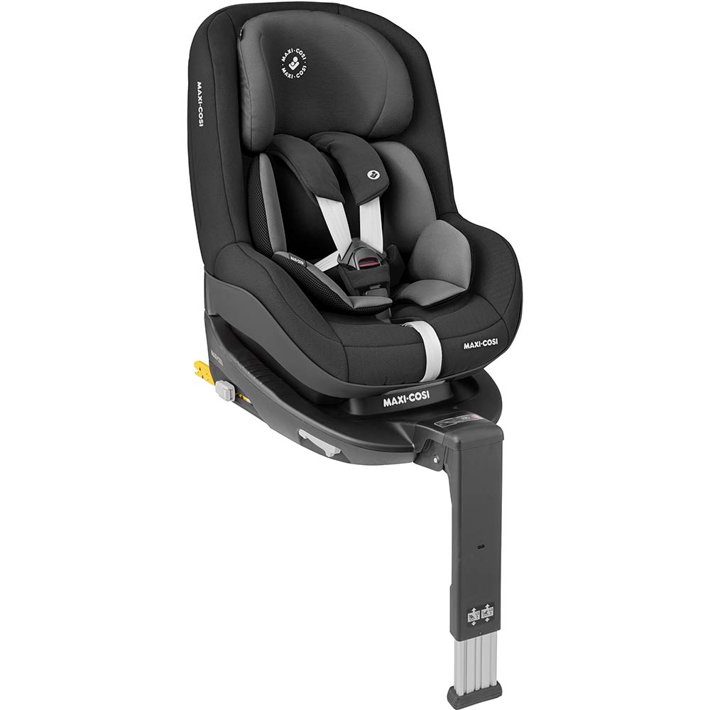 Автокрісло MAXI-COSI Pearl Pro 2 i-Size Authentic Black (8797671110) Кріплення в машині система жорсткого кріплення (Isofix)