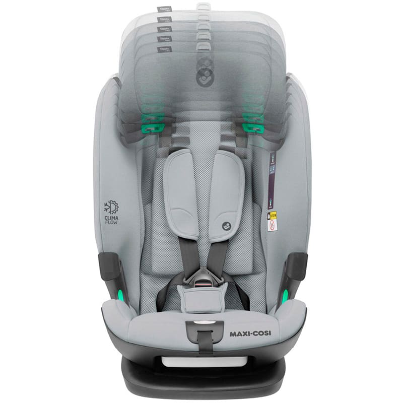 Автокресло MAXI-COSI Titan Pro 2 i-Size Authentic Grey (8618510111) Ремни кресла 5-ти точечные