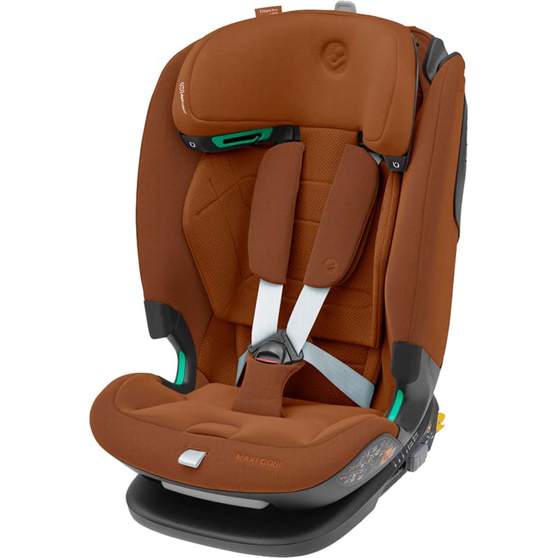 Автокресло MAXI-COSI Titan Pro 2 i-Size Authentic Cognac (8618650111) Установка в салоне по ходу движения