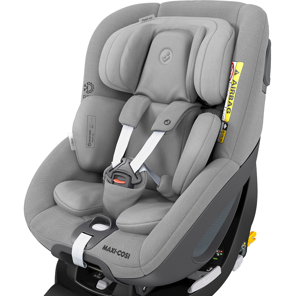 Автокресло MAXI-COSI Pearl 360 Authentic Grey (8045510110) Крепление в машине система жесткого крепления (Isofix)