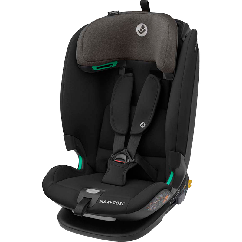 Автокресло MAXI-COSI Titan Plus I-Size Authentic Black (8836671110) Возраст от 15 месяцев до 12 лет