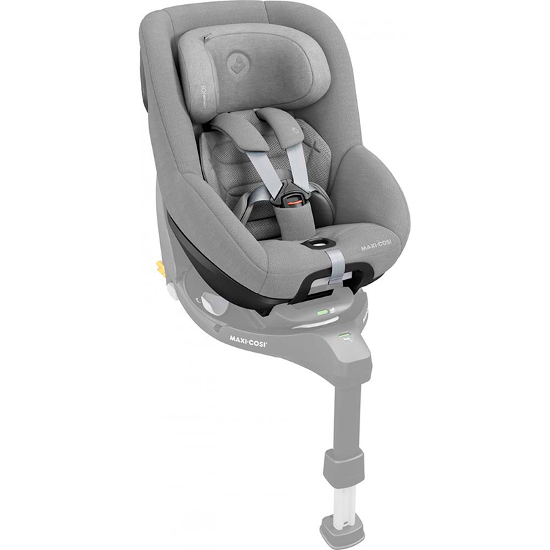 Автокресло MAXI-COSI Pearl 360 Pro Authentic Grey (8053510110) Крепление в машине система жесткого крепления (Isofix)