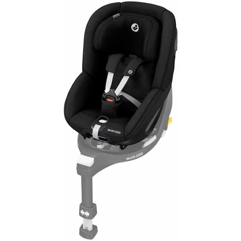 Автокресло MAXI-COSI Pearl 360 2 Authentic Black без вкладыша (8045671111) Ремни кресла 5-ти точечные