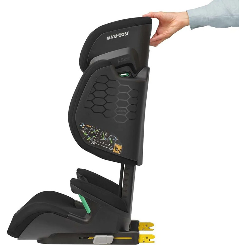 Автокрісло MAXI-COSI RodiFix M i-Size Basic Black (8757870110) Кріплення в машині система жорсткого кріплення (Isofix)