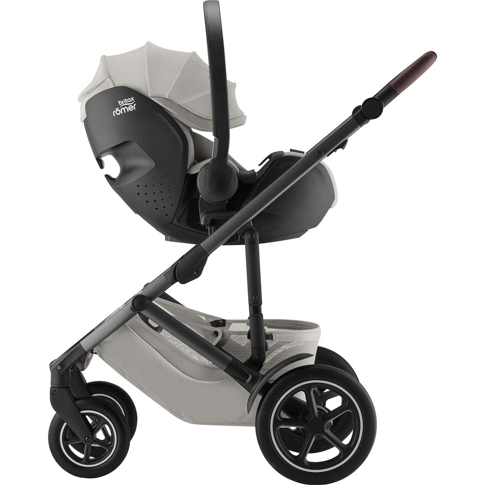 Зовнішній вигляд Автокрісло BRITAX-ROMER BABY-SAFE LUX Linen Grey (2000040843)