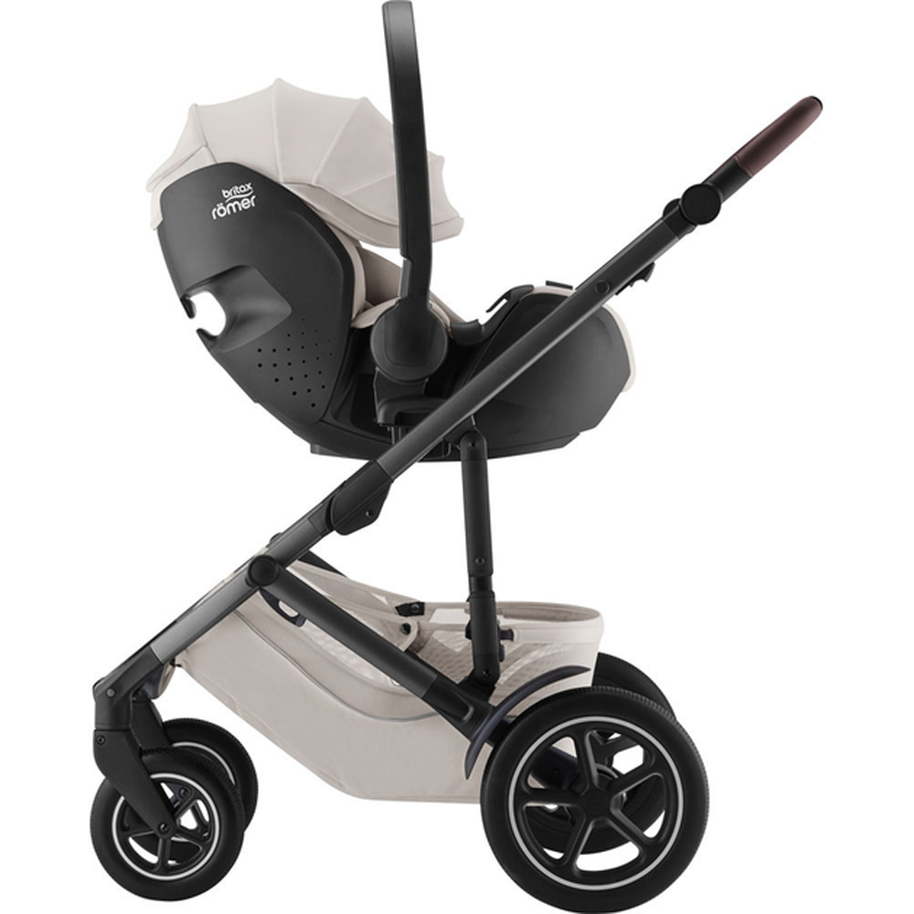 Автокресло BRITAX-ROMER BABY-SAFE PRO Soft Taupe (2000039636) Крепление в машине система жесткого крепления (Isofix)