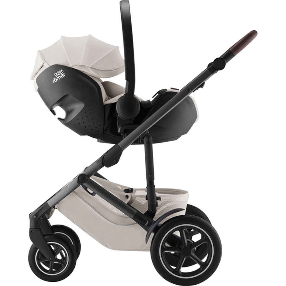 Автокресло BRITAX-ROMER BABY-SAFE PRO Soft Taupe (2000039636) Установка в салоне против хода движения