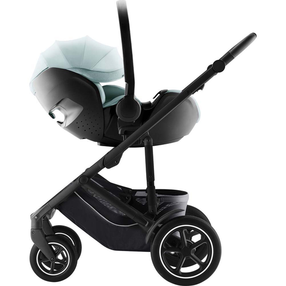 Автокрісло BRITAX-ROMER BABY-SAFE PRO Style Harbor Blue (2000040842) Кріплення в машині система жорсткого кріплення (Isofix)