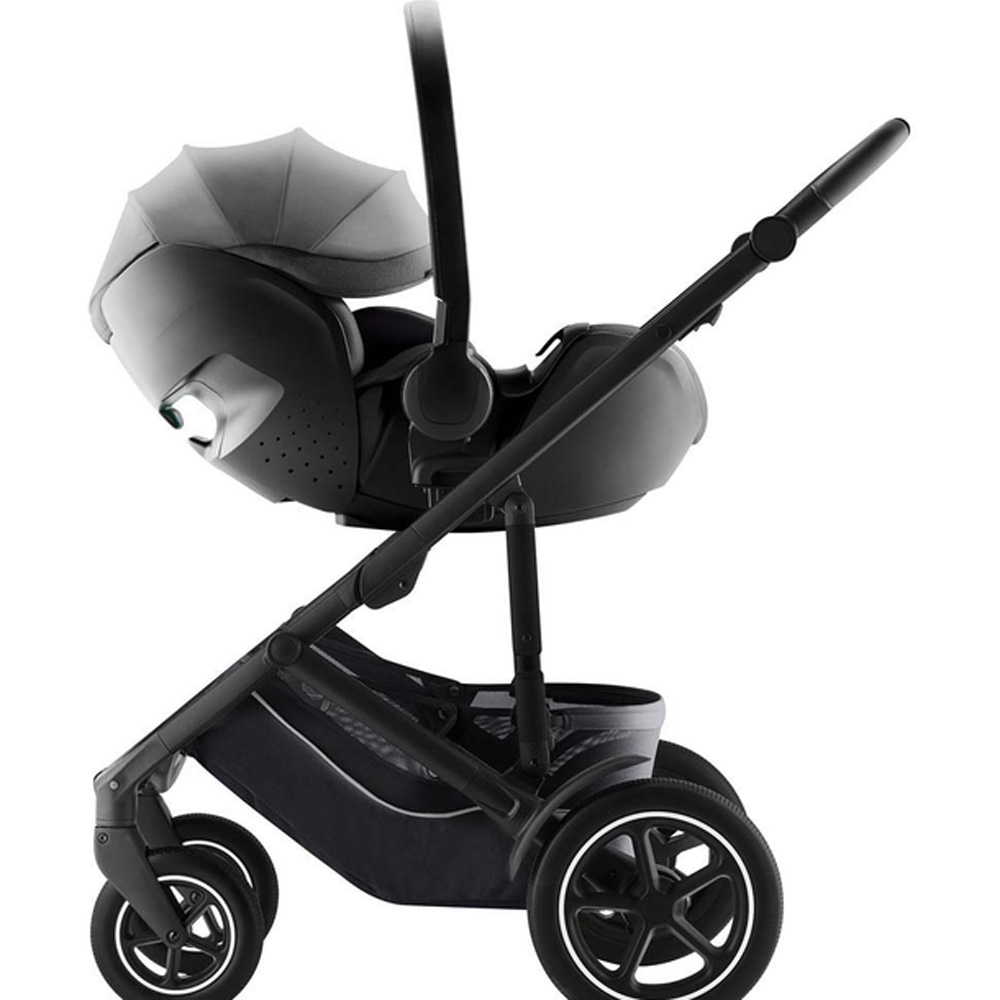 Автокресло BRITAX-ROMER BABY-SAFE PRO Style Mineral Grey (2000040838) Крепление в машине система жесткого крепления (Isofix)