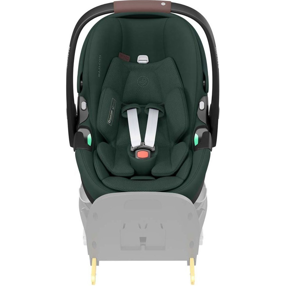 Автокрісло MAXI-COSI Pebble 360 Pro2 Twillic Green (8052403110) Установка в салоні за напрямком руху