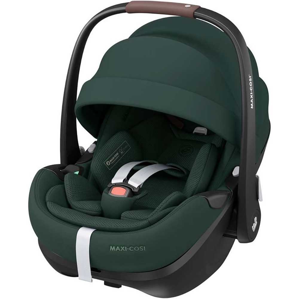 Автокрісло MAXI-COSI Pebble 360 Pro2 Twillic Green (8052403110) Ремені крісла 3-х точкові