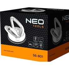 Присоска вакуумная NEO TOOLS 120 мм 50 кг (56-801)