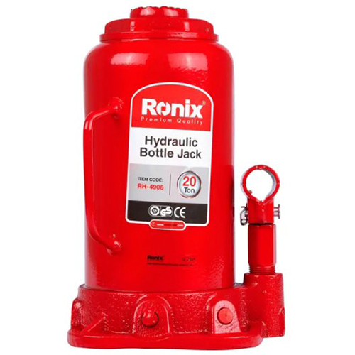 Домкрат RONIX 20 т (RH-4906) Домкрат RONIX 20 т (RH-4906) Особливості Вантажопідйомність: 20 т; Мінімальна висота підйому домкрата становить 240 мм, регульована висота – 60 мм, а висота підйому – 160 мм.