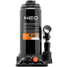 Домкрат гидравлический бутылочный NEO TOOLS 8т 230-456мм Black (10-453)