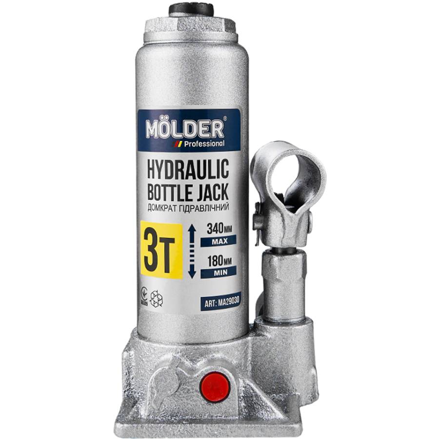 Домкрат MOLDER 180-340 мм 3 т (MA29030)