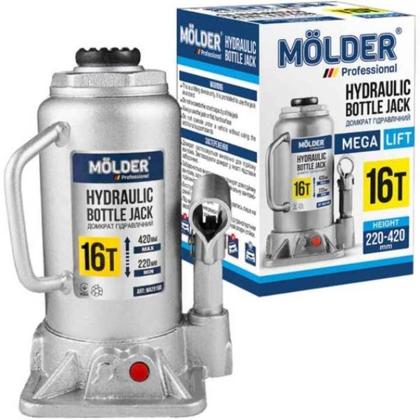 Домкрат MOLDER 220-420 мм 16 т (MA29160) Клас гаражне обладнання