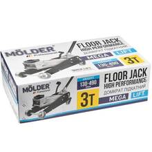 Домкрат MOLDER 130-490 мм 3 т з педаллю (MA30030)