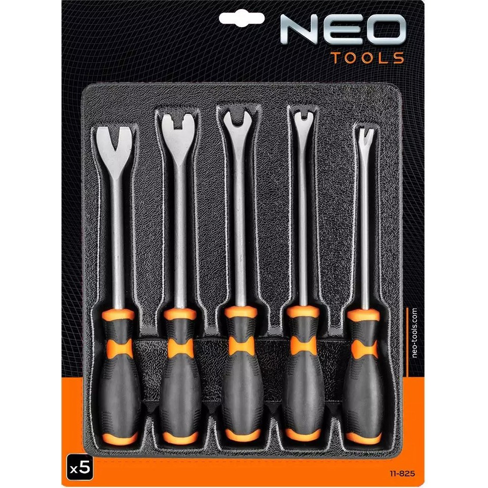 Набор съемников для обивки салона NEO TOOLS 11-825 5 шт Тип набор для ремонта салона