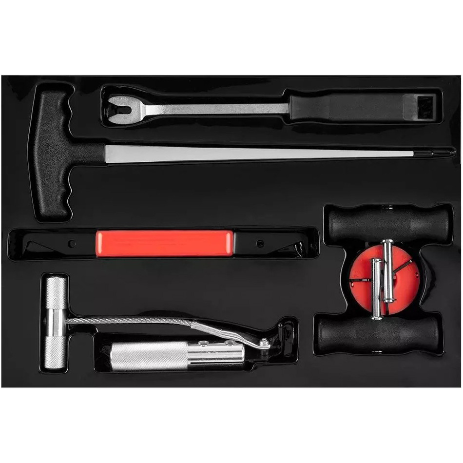 Набір для демонтажу скла NEO TOOLS 11-819 7шт Особливості для різних типів автомобілів; для професіоналів; упакований у кейс