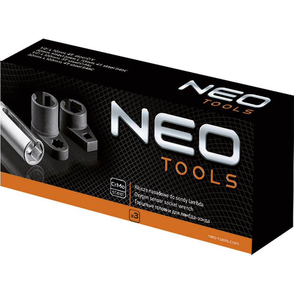 Внешний вид Торцевые головки для лямбда-зонда NEO TOOLS 11-203 3шт