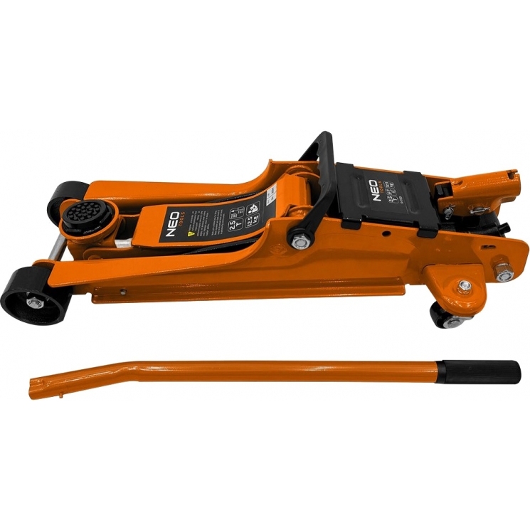 Домкрат гідравлічний NEO TOOLS підкатний 2.5 т 85-385 мм (11-733)