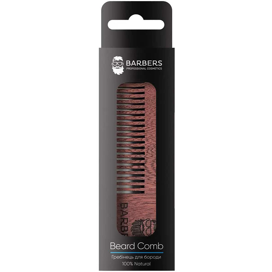 Расческа для бороды и усов BARBERS Beard Comb (734954) Тип массажная щетка