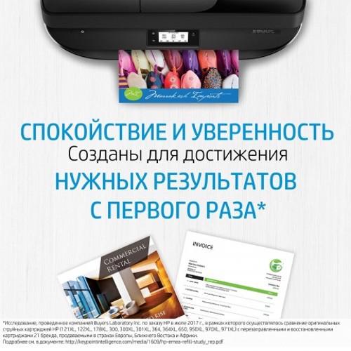 Фото 3 Печатающая головка HP Smart Tank 500/515/530/615 Black (6ZA17AE)