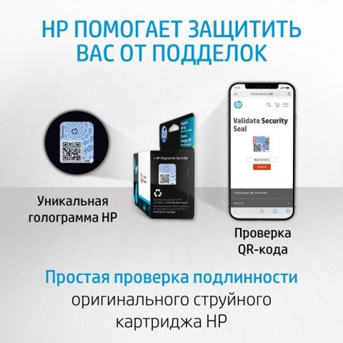 Зовнішній вигляд Друкуюча голівка HP Smart Tank 500/515/530/615 Black (6ZA17AE)