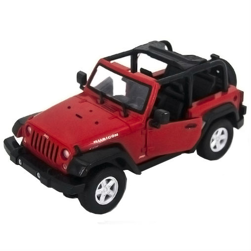 Машинка MEIZHI Jeep Wrangler красный (MZ-2292Jr)